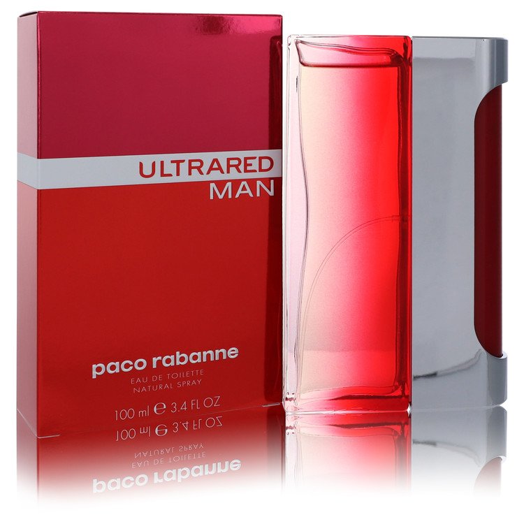Ultrared de Paco Rabanne Eau de Toilette Spray 3,4 oz pour hommes