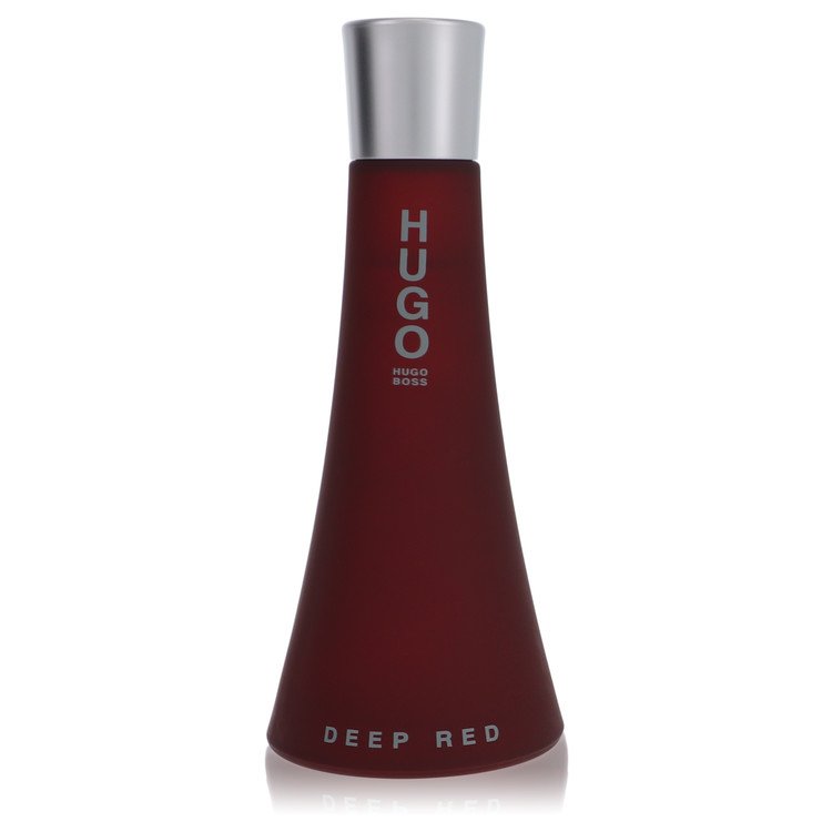 Hugo Deep Red by Hugo Boss Eau De Parfum Spray Unboxed 3 Ounce for Women