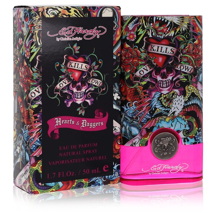 Ed Hardy Hearts & Daggers от Christian Audigier Парфюмерная вода-спрей для женщин