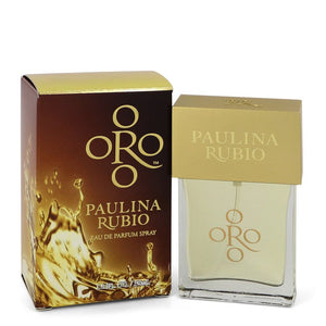 Oro Paulina Rubio por Paulina Rubio Eau De Parfum Spray 1 oz para mujeres