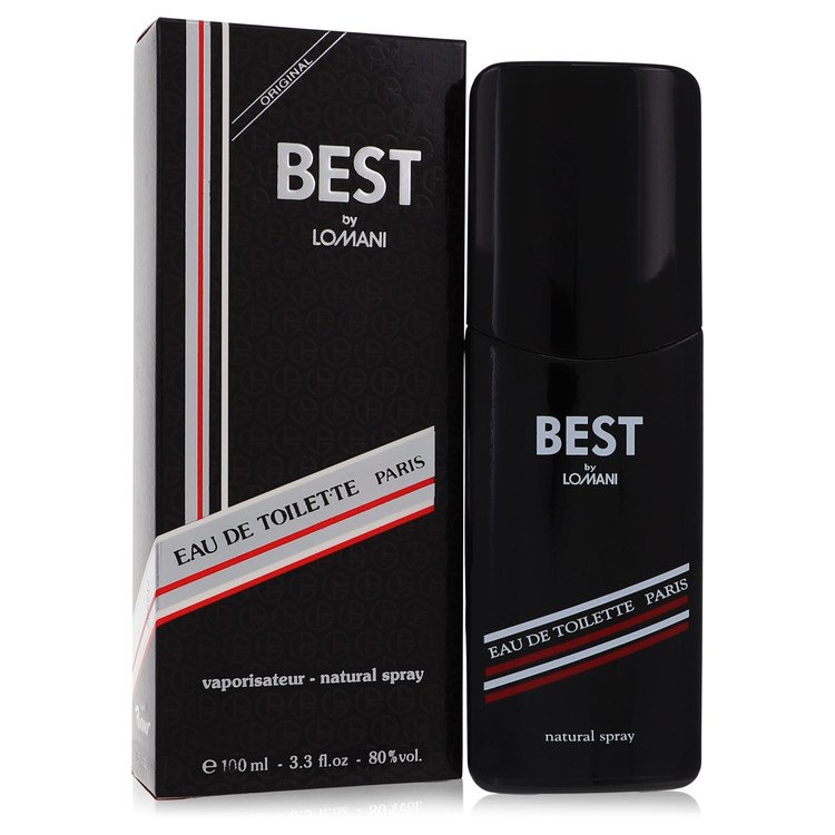 Best by Lomani Eau De Toilette Spray 3.3 oz para Homem