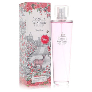 True Rose de Woods of Windsor Eau De Toilette Spray 3.3 oz para mujeres