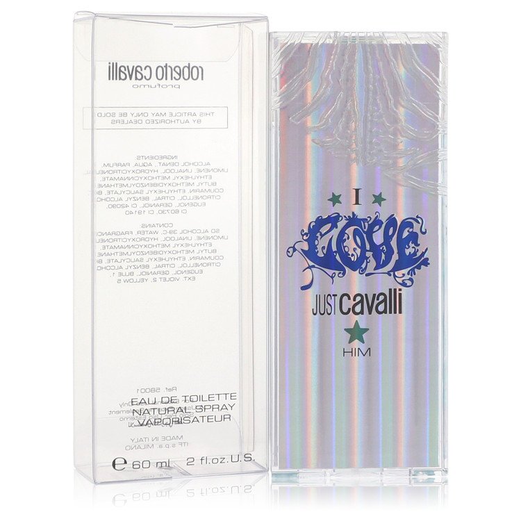 I love him von Roberto Cavalli Eau de Toilette Spray 2 oz für Männer