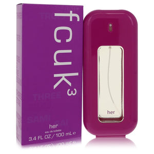 FCUK 3 van French Connection Eau De Toilette Spray.