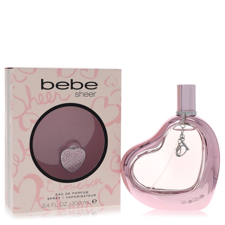 Bebe Sheer Eau de Parfum Vaporisateur 34 Oz pour Femmes Parfum Léger Floral Fruité