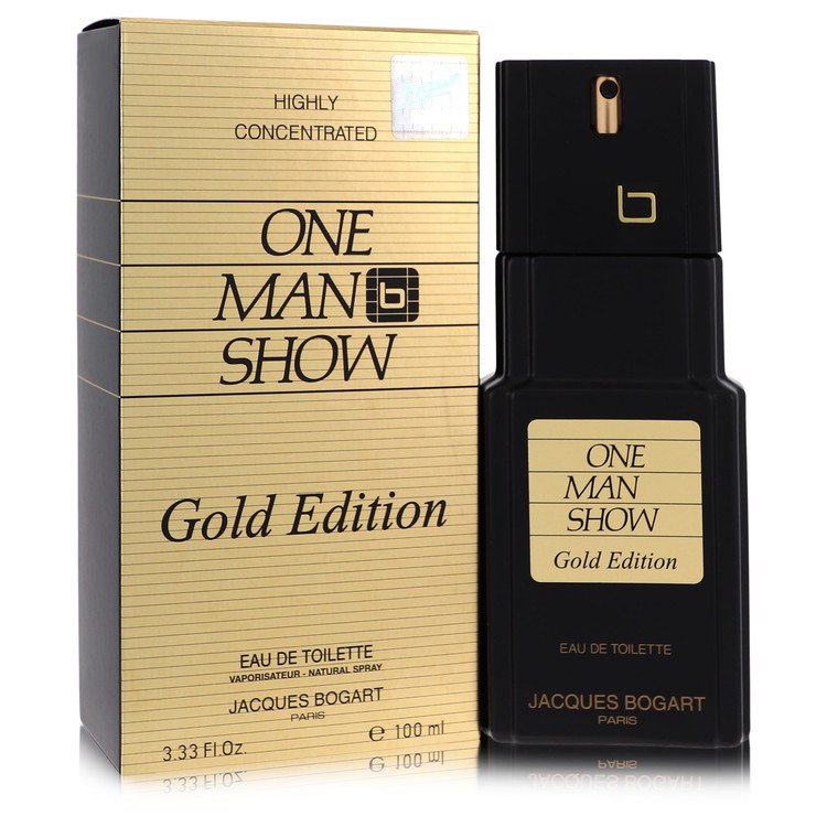 One Man Show Gold של ז'אק בוגארט ספריי או דה טואלט 3.3 אונקיות לגברים