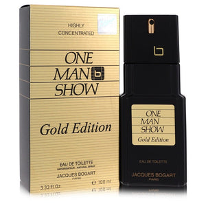 One Man Show Gold von Jacques Bogart Eau de Toilette Spray 3,3 oz für Männer