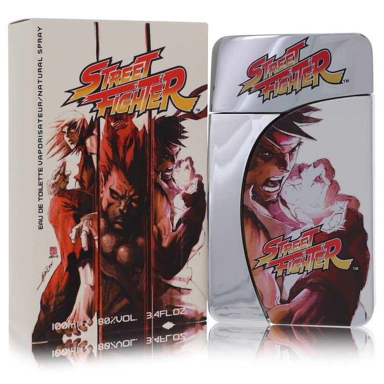 Street Fighter marki Capcom Woda toaletowa w sprayu 3,4 uncji dla mężczyzn