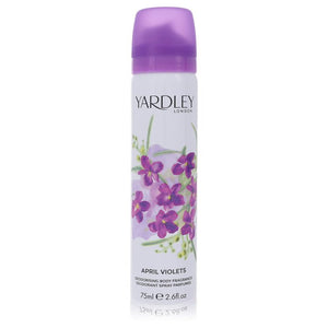 April Violets von Yardley London Körperspray 2,6 oz für Frauen