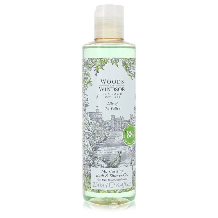 Lily of the Valley (Woods of Windsor) de Woods of Windsor Gel de ducha 8.4 oz para mujeres