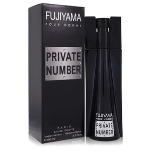 Fujiyama Private Number van Succes De Paris Eau De Toilette Spray 3,3 oz voor mannen