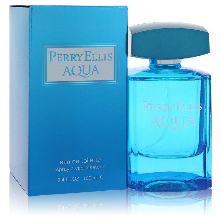 Perry Ellis Aqua par Perry Ellis Vaporisateur Eau De Toilette 3,4 oz pour hommes