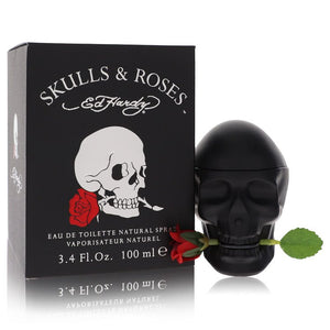 Skulls & Roses de Christian Audigier Eau De Toilette Spray 3,4 onças para homens