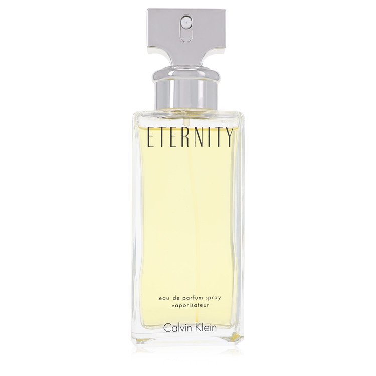 Eternity de Calvin Klein Eau De Parfum Spray (sin caja) 3.4 oz para mujeres