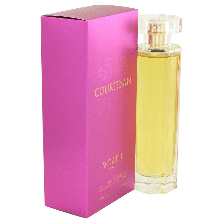 Courtesan by Worth Eau De Parfum Spray 3 oz para Mulher
