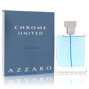 Chrome United by Azzaro Eau De Toilette Spray for Men