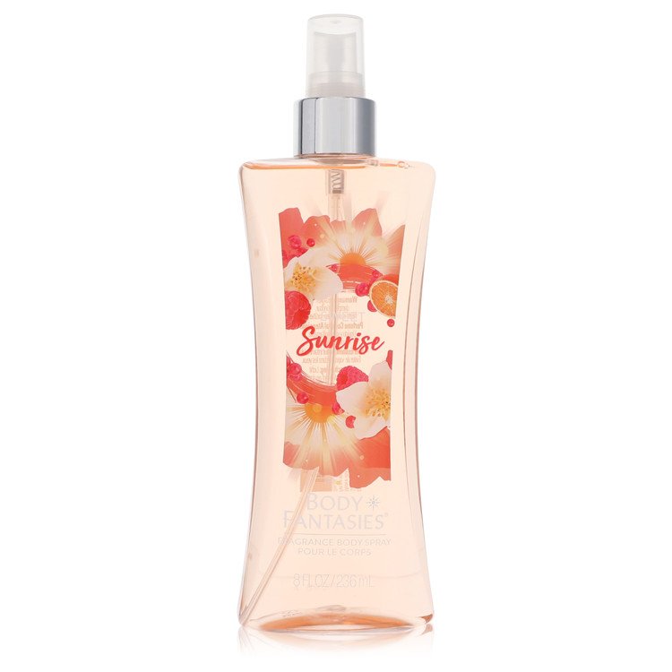 Body Fantasies Signature Sweet Sunrise Fantasy da Parfums De Coeur spray corporal 8 onças para mulheres