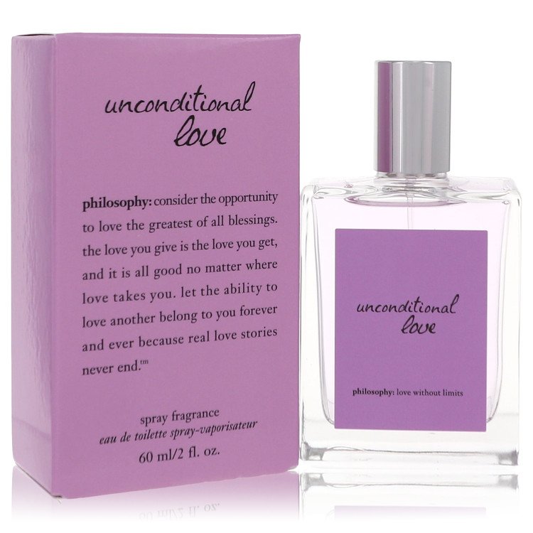 Onvoorwaardelijke liefde door filosofie Eau de Toilette Spray 2 oz voor vrouwen