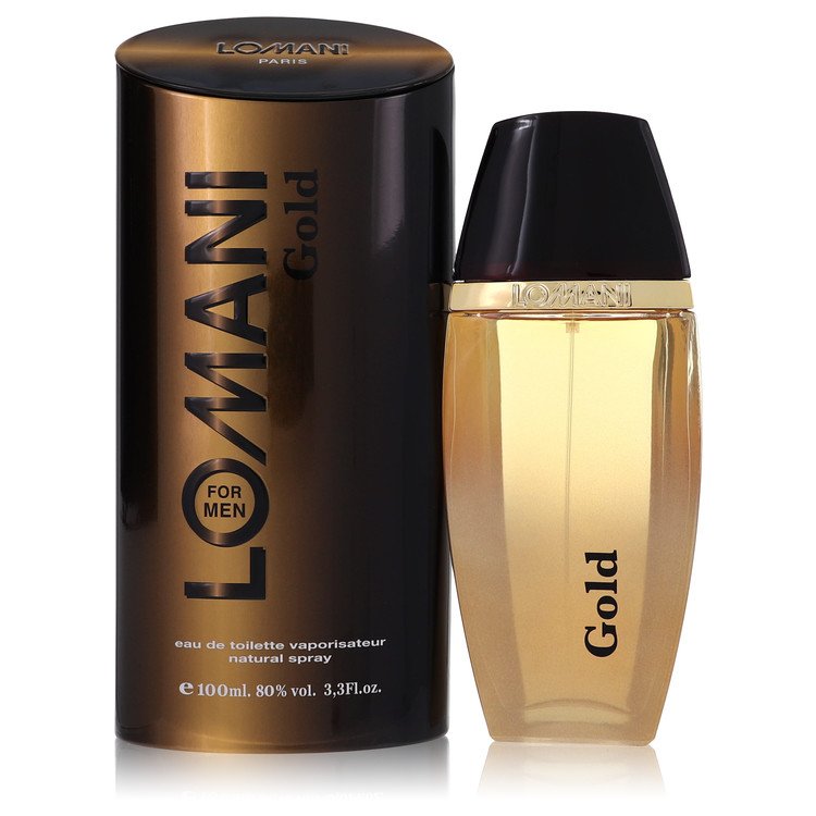 Lomani Gold van Lomani Eau De Toilette Spray 3,3 oz voor mannen