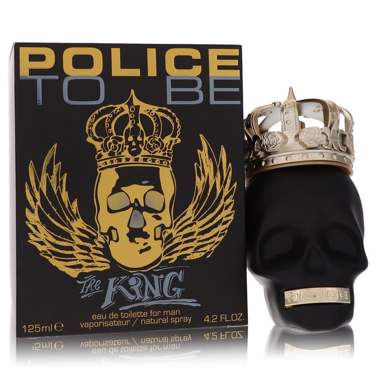 Police To Be The King marki Police Colognes Woda toaletowa w sprayu 4,2 uncji dla mężczyzn