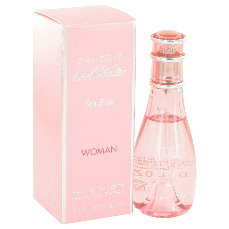 Cool Water Sea Rose por Davidoff Eau De Toilette Spray 1 oz para Mulheres
