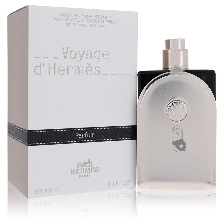 Voyage D'Hermes van Hermes Pure Parfum navulbaar (Unisex) 3,3 oz voor mannen