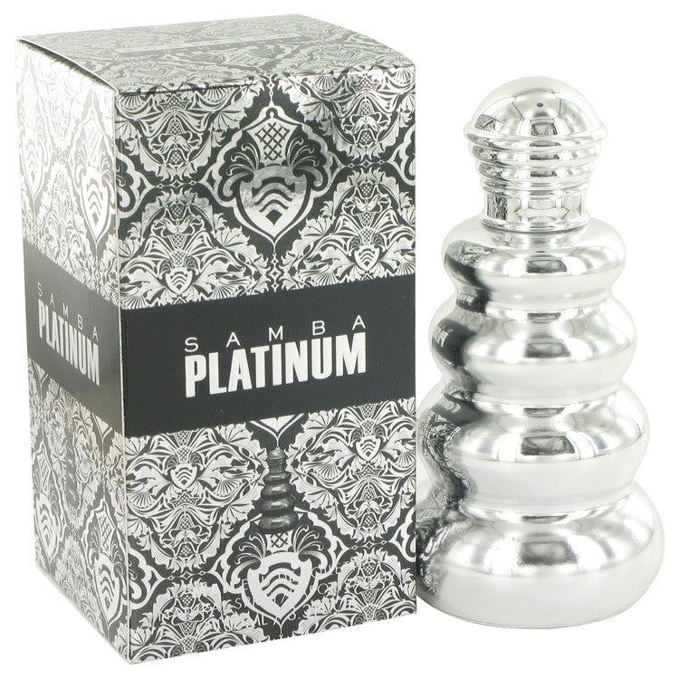 Samba Platinum by Perfumers Workshop Eau de Toilette Spray 3.3 oz for Men