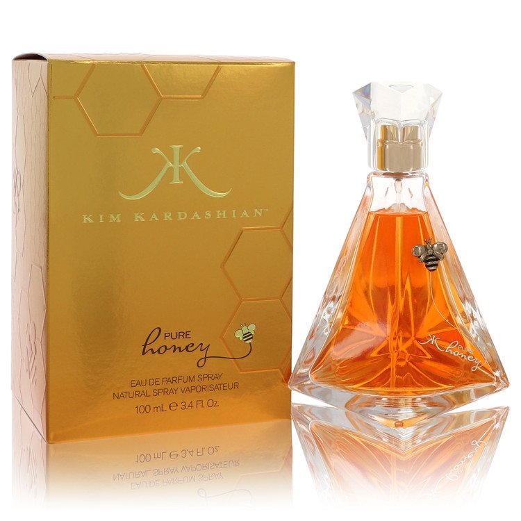 Kim Kardashian Pure Honey by Kim Kardashian Eau De Parfum Spray 3.4 oz for Women - Article product