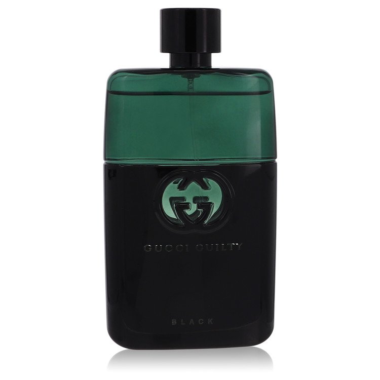 Gucci Guilty Black de Gucci Eau De Toilette Spray (Tester) 3 oz para hombres