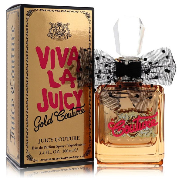 Viva La Juicy Gold Couture by Juicy Couture Eau De Parfum Spray 3.4 oz for Women - Article product