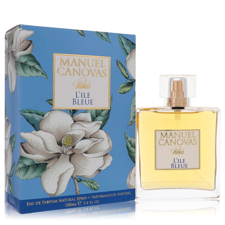 L'ile Bleue de Manuel Canovas Eau De Parfum Spray 3.4 oz para mujer