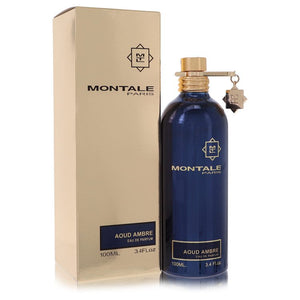 Montale Aoud Ambre de Montale Eau De Parfum Spray (Unisex) 3.4 oz para mujeres