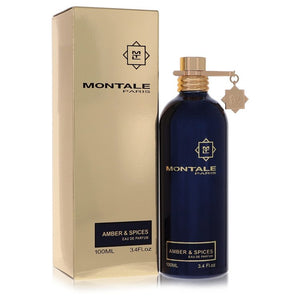 Montale Amber & Spices de Montale Eau De Parfum Spray (Unisex) 3.3 oz para mujeres