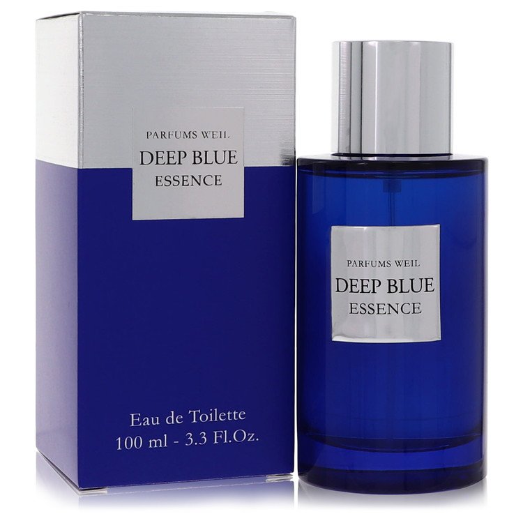 Deep Blue Essence de Weil Eau De Toilette Spray 3.3 oz para hombres