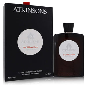 24 Old Bond Street Triple Extract от Atkinsons Eau De Cologne Concentree Spray, 3,3 унции для мужчин