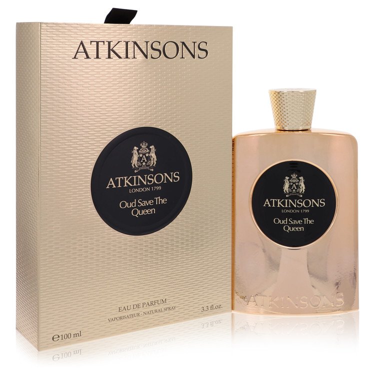 Oud Save The Queen de Atkinsons Eau De Parfum Spray 3.3 oz para mujeres