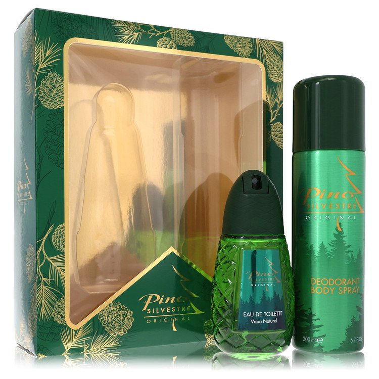 Pino Silvestre von Pino Silvestre Geschenkset – 4,2 oz Eau de Toilette Spray + 6,7 oz Bodyspray für Männer