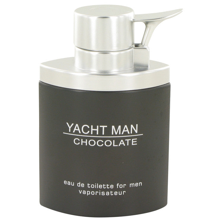 Yacht Man Chocolate de la Myrurgia Eau De Toilette Spray (fără cutie) 3.4 oz pentru bărbați