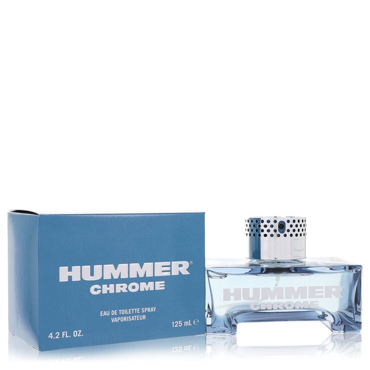 Hummer Chrome par Hummer Vaporisateur Eau de Toilette 4,2 oz pour hommes
