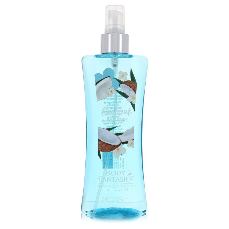 Body Fantasies Signature Coconut Fantasy por Parfums De Coeur Body Spray 8 oz para Mujeres