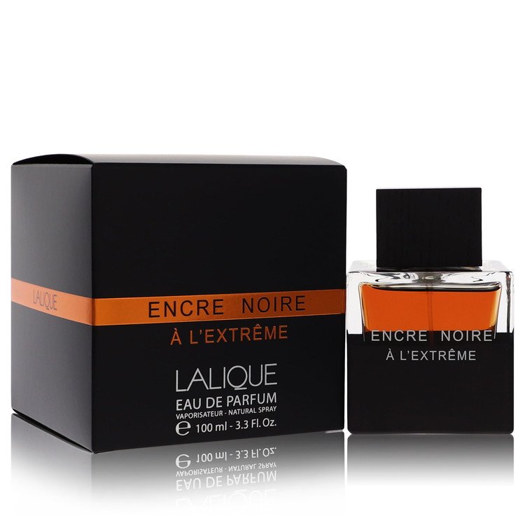 Encre Noire A L'extreme by Lalique Eau De Parfum Spray 3.3 oz pentru bărbați