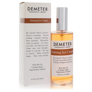 Helado de nuez moscada Demeter de Demeter Colonia Spray 4 oz para mujeres