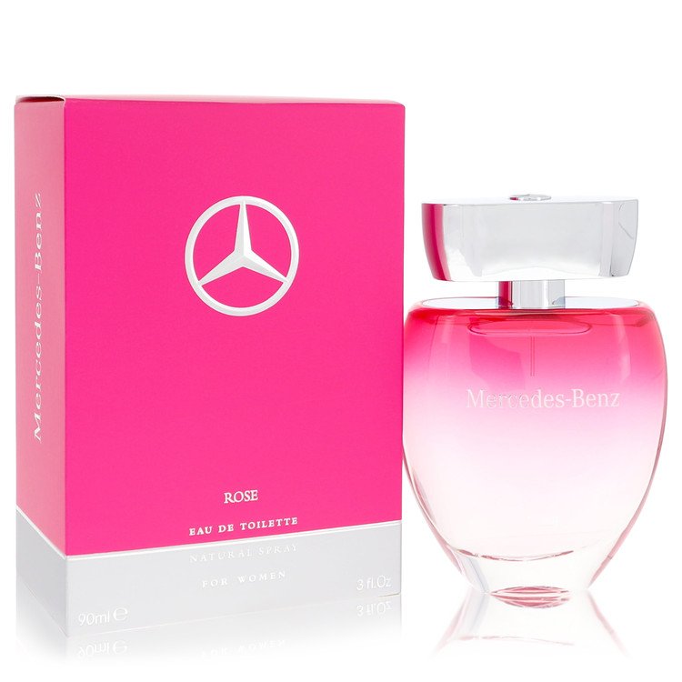 Mercedes Benz Rose de Mercedes Benz Eau De Toilette Spray 3 oz para mujeres