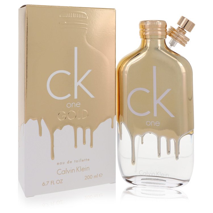 CK One Gold de Calvin Klein Eau De Toilette Spray (Unisex) oz para Mujeres - Article product