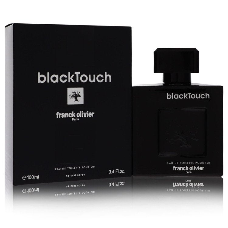 Black Touch de Franck Olivier Eau De Toilette Spray 3,4 onças para homens