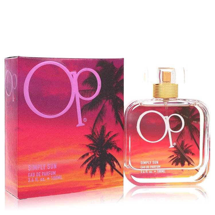 Simply Sun da Ocean Pacific Eau De Parfum Spray de 3,4 onças para mulheres