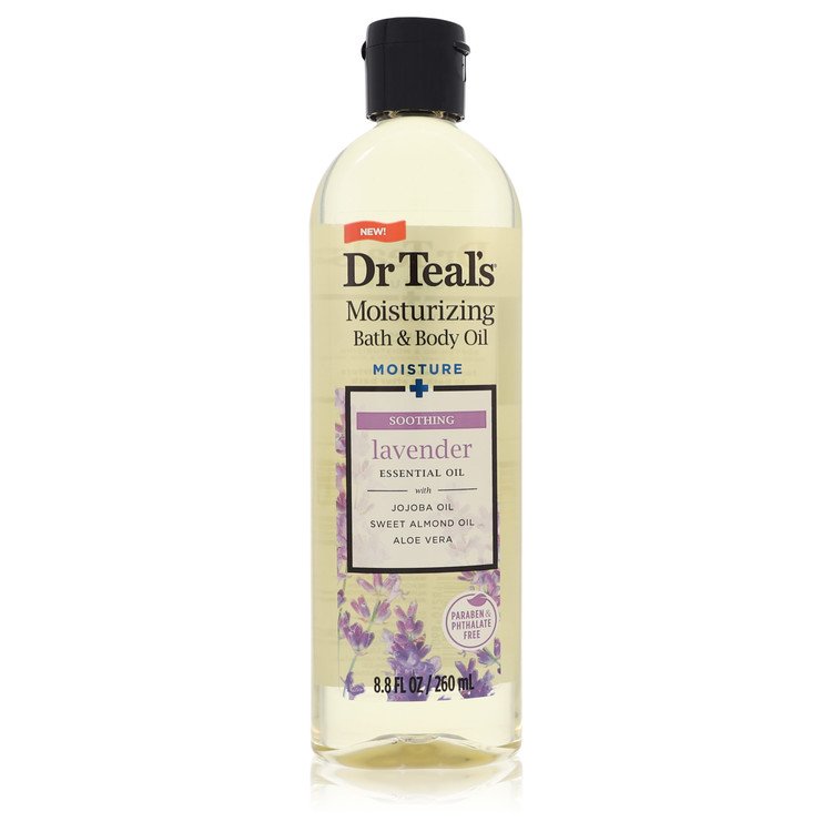 Dr Teal's Badeöl Beruhigt und schläft mit Lavendel von Dr. Teal's Pure Epsom Salt Körperöl Beruhigt und schläft mit Lavendel 8,8 oz für Frauen