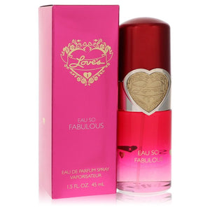 Love's Eau So Fabulous de Dana Eau De Parfum Spray 1,5 onças para mulheres