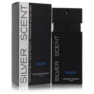 Silver Scent Deep by Jacques Bogart Eau De Toilette Spray 3.4 oz for Men