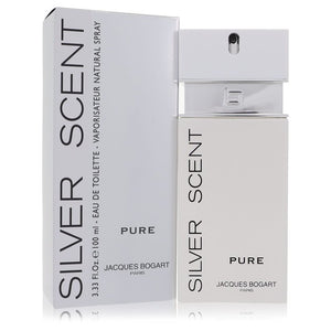 Туалетная вода-спрей Silver Scent Pure от Jacques Bogart для мужчин, 3,4 унции